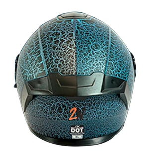 Foto 2 | Casco Moto Abatible Certificado Cracked Con Gafas Talla L