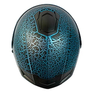 Foto 3 | Casco Moto Abatible Certificado Cracked Con Gafas Talla L
