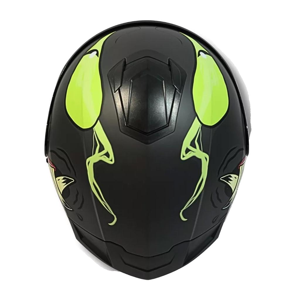 Foto 5 pulgar | Casco Abatible Moto Certificado Dakota Talla Xl Gafas Led