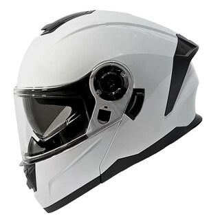 Foto 1 | Casco Moto Abatible Certificado Dot Blanco Gafas Talla Xxl