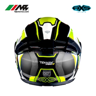 Foto 2 | Casco Para Motocicleta Axs Performance Tekken Blanco