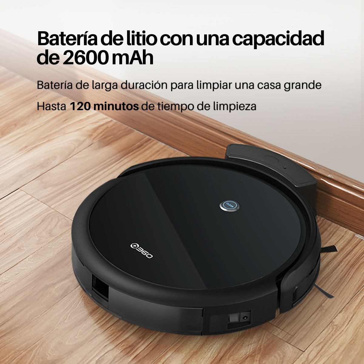 Foto 6 | Robot Aspiradora Inteligente 360 Smart Life C50 Barre color Negro Trapea Y Autocarga