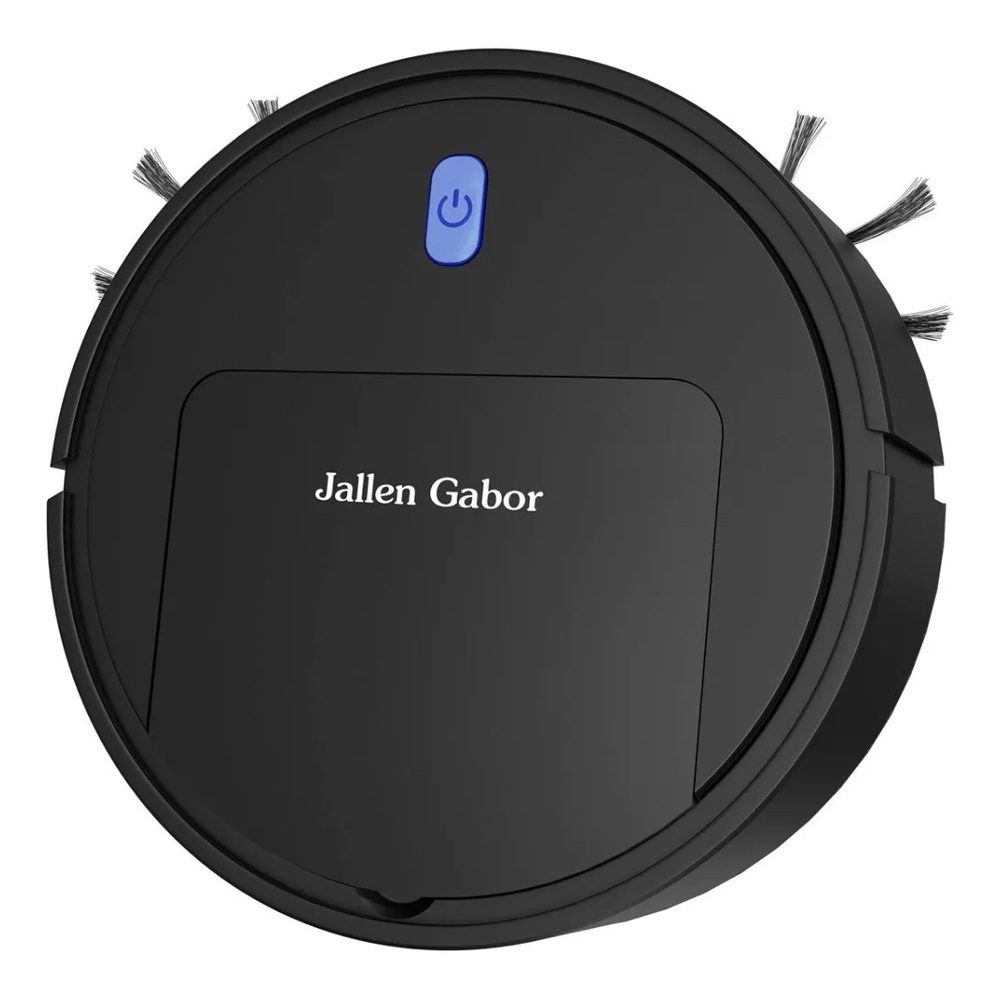 Aspiradora Robot Automática Genericó Jallen Gabor Mod. Smart Vacuum color Negro Nuevo