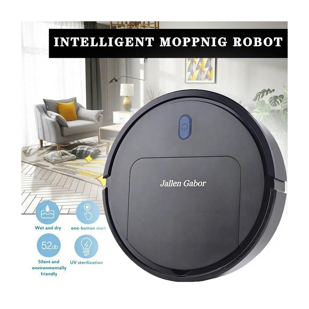 Foto 4 pulgar | Aspiradora Robot Automática Genericó Jallen Gabor Mod. Smart Vacuum color Negro Nuevo