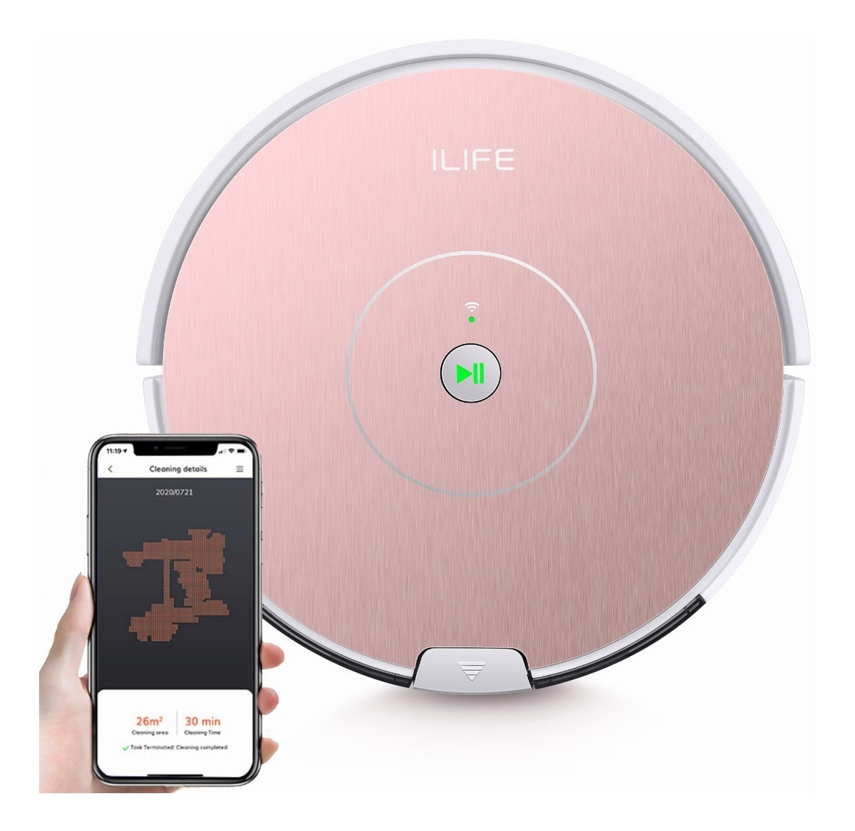 Ilife A80 Plus Aspiradora Robot  Inteligente Limpieza