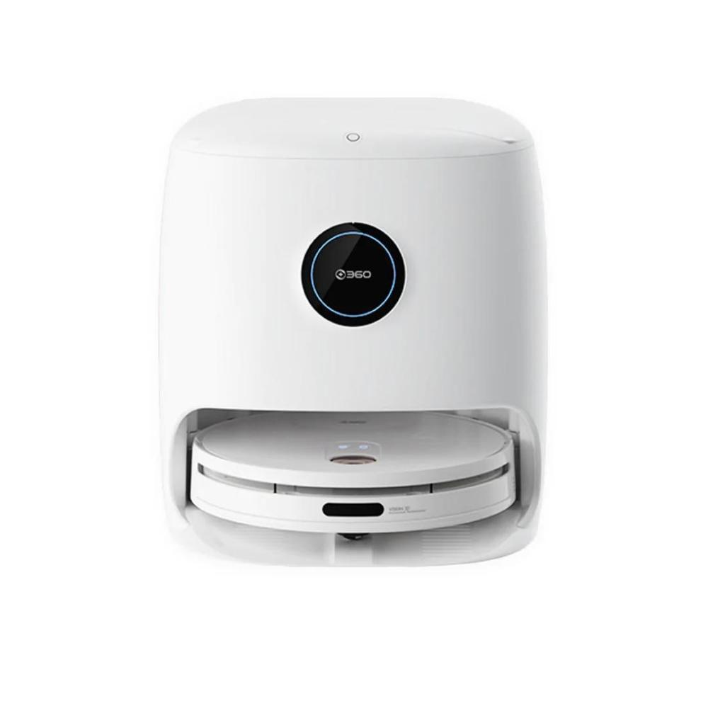 Robot Trapeador Inteligente 360 Smart Life con Autocarga color Blanco