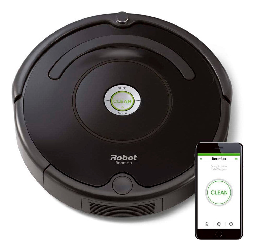 Aspiradora iRobot Roomba675 color Gris con Wifi