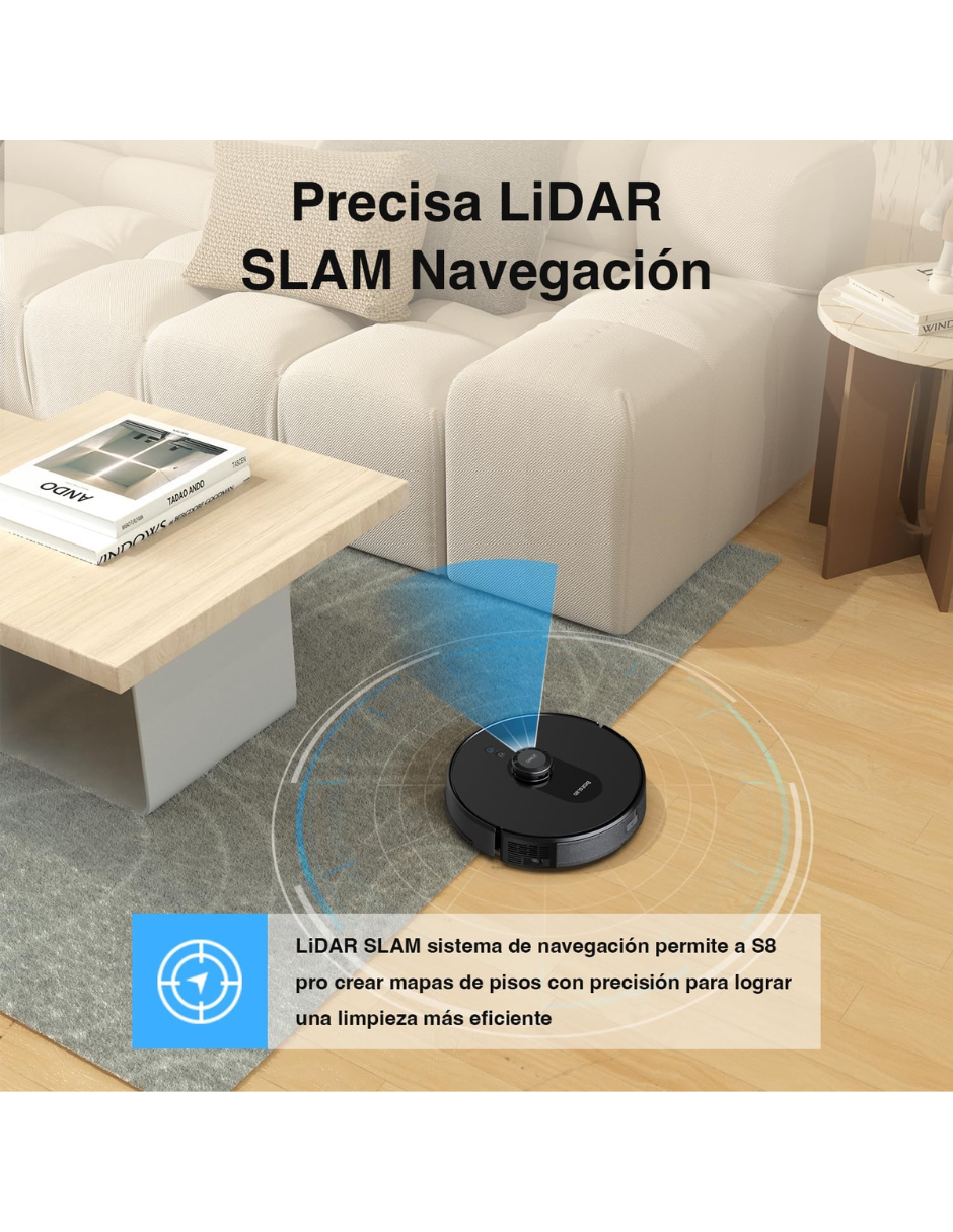 Foto 5 pulgar | Robot Aspiradora Inteligente S8 Pro | Aspira Y Trapea