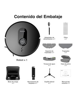 Foto 8 | Robot Aspiradora Inteligente S8 Pro | Aspira Y Trapea