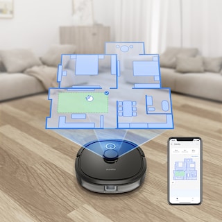 Foto 5 | Aspiradora Y Trapeadora Robot Eureka Smart Clean Wi-fi Con Navegación Laser