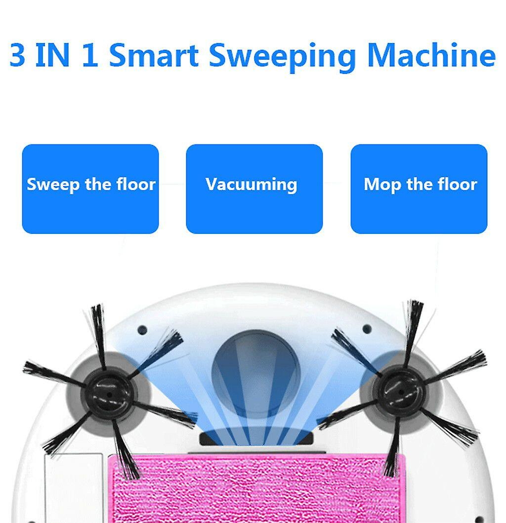 Foto 4 | Venta Internacional- Robot Aspirador Inteligente Recargable Sanlin Beans Blanco