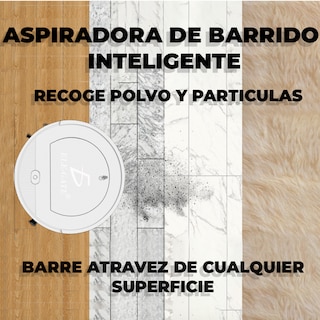 Foto 7 | Barredora Inteligente Elegate Recargable Blanca