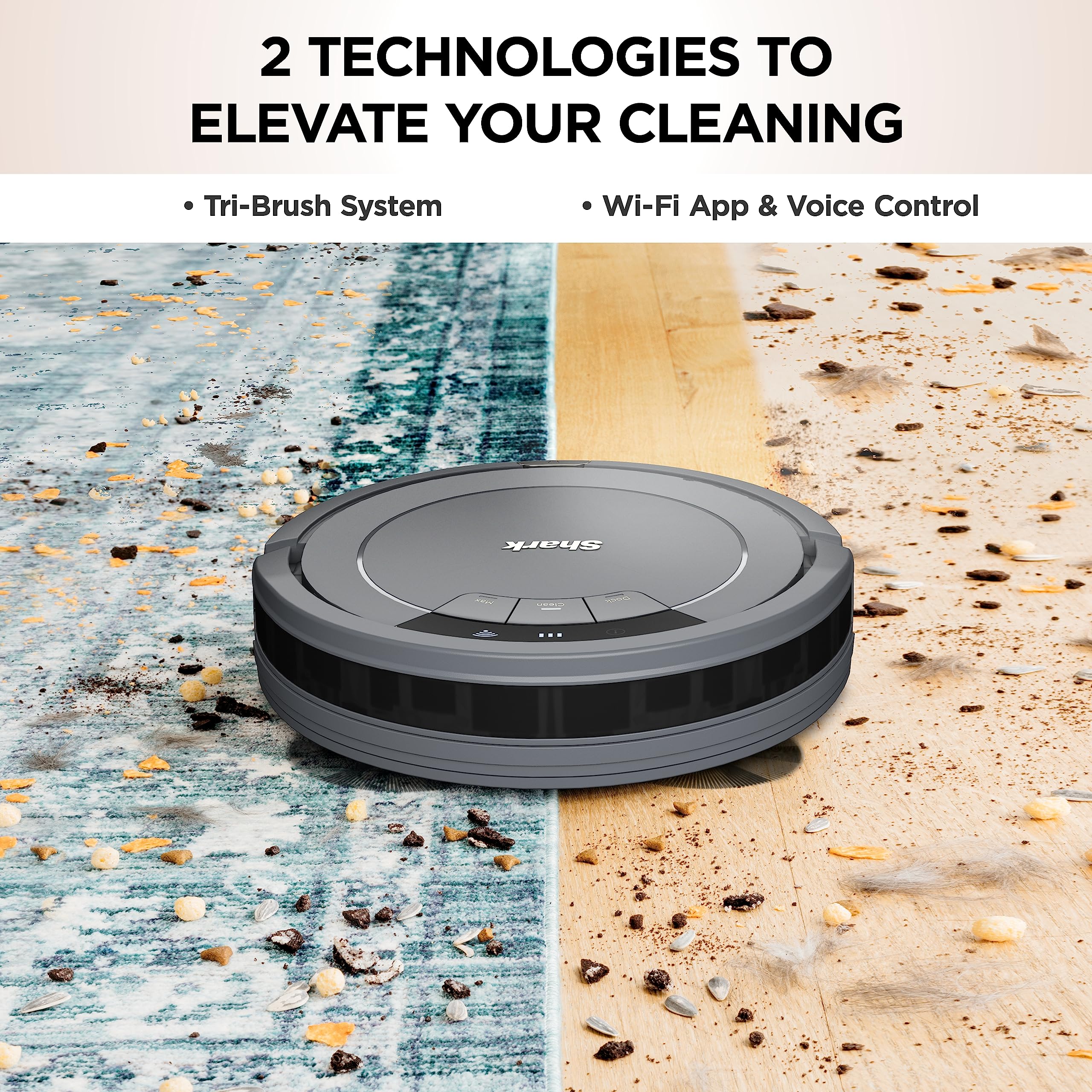Foto 4 pulgar | Robot Aspirador Shark Av753 Ion Wifi 120 Minutos De Autonomía - Venta Internacional