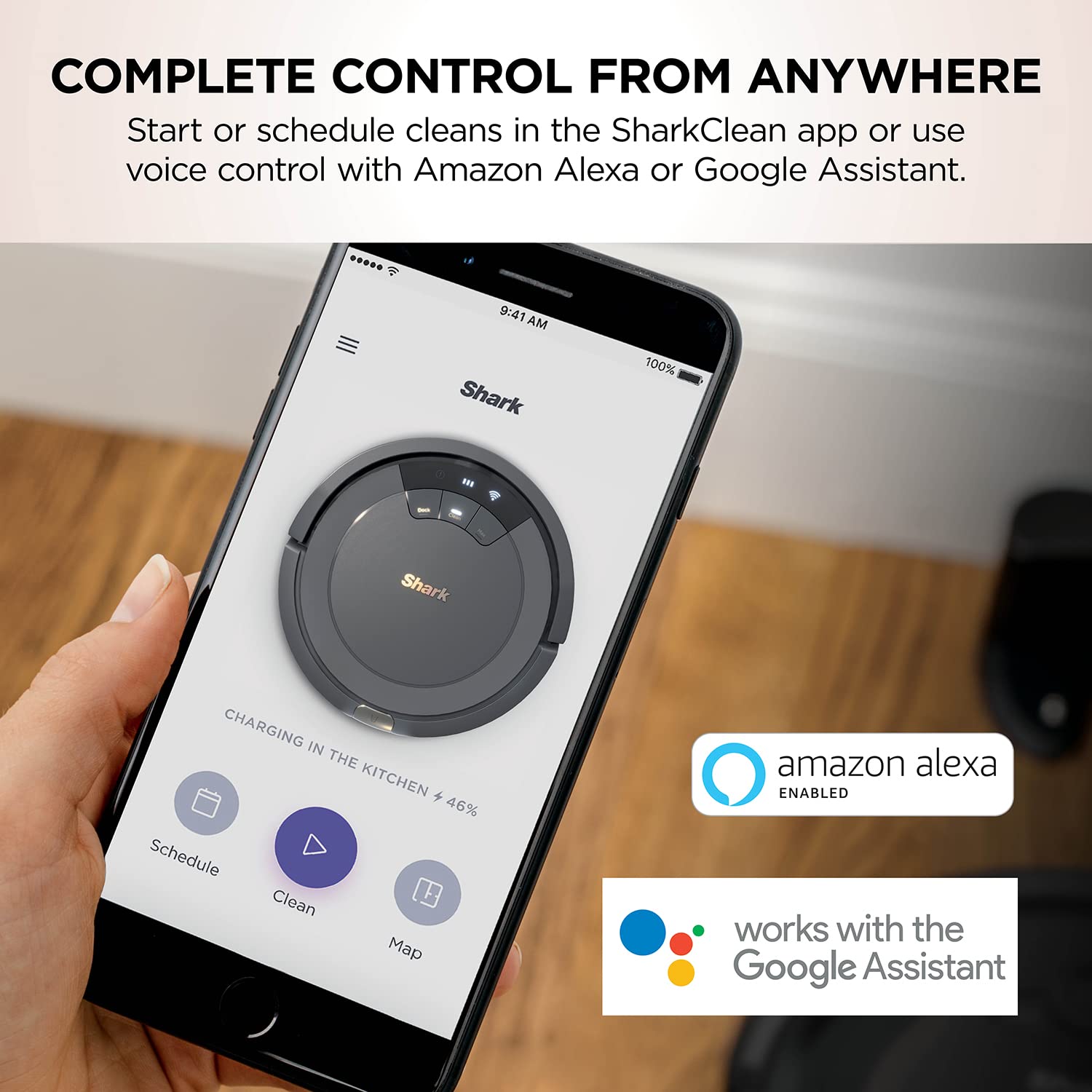 Foto 5 pulgar | Robot Aspirador Shark Av753 Ion Wifi 120 Minutos De Autonomía - Venta Internacional