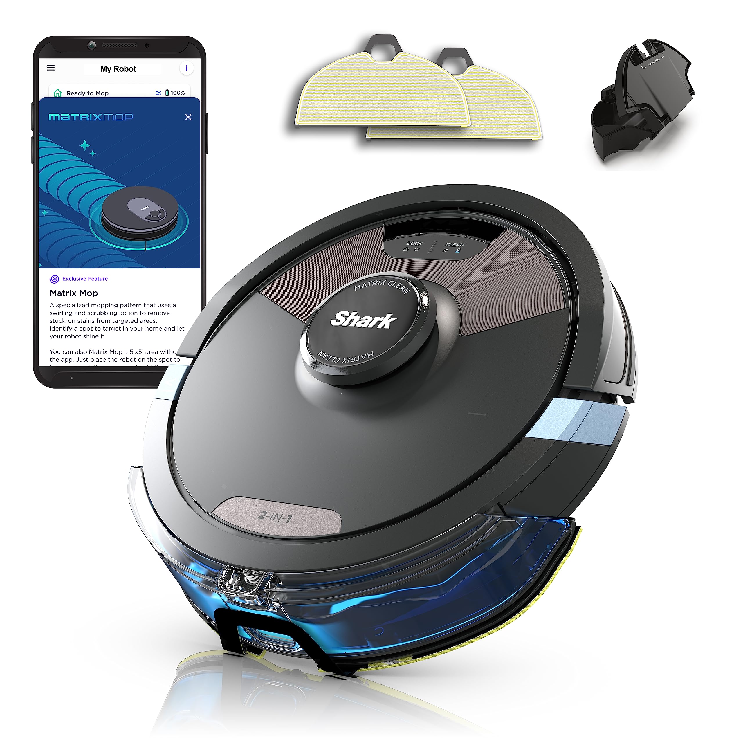 Foto 2 pulgar | Robot Aspirador Shark Rv2620wd Ai Ultra con Mopa color Negro - Venta Internacional