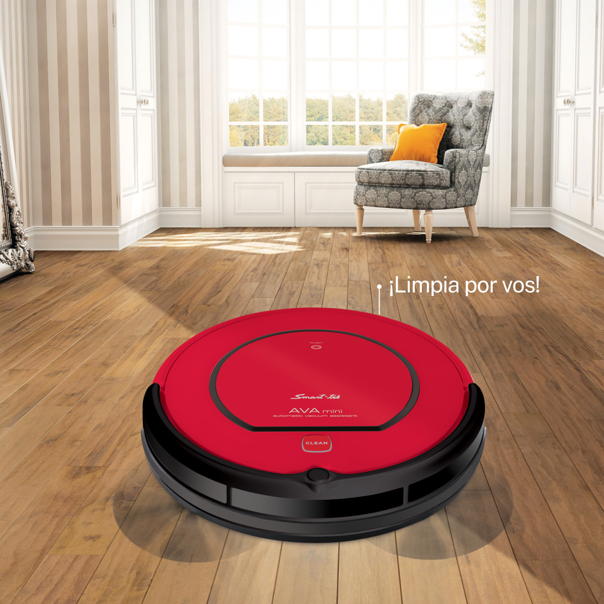 Foto 3 | Aspiradora Robot Inteligente Ava Mini Smart - Tek