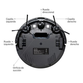 Foto 6 | Robot Limpiador Inteligente Smart-Tek Detector de Polvo y Obstáculos Carga Rápida 0.9m²/min