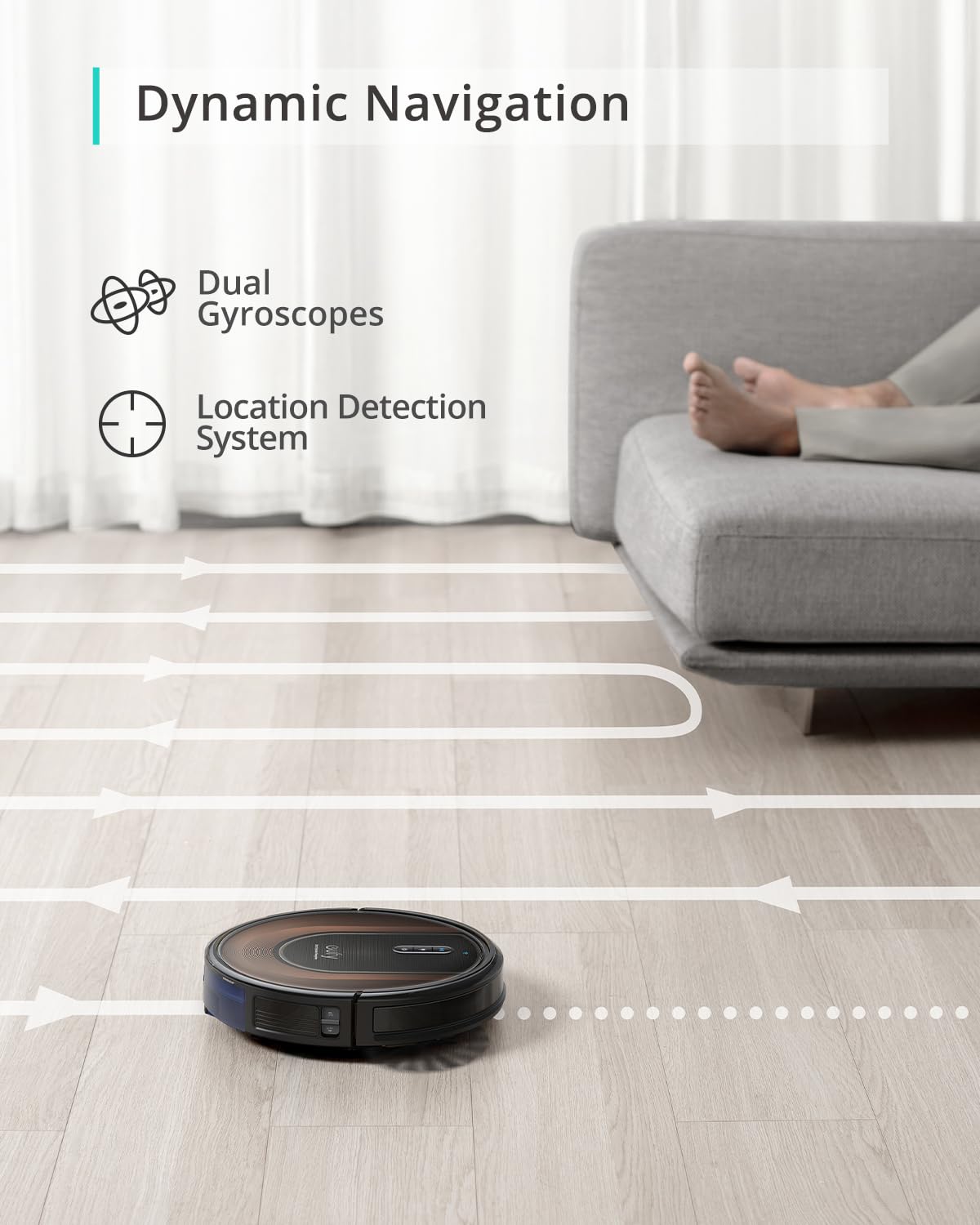 Foto 3 | Robot Aspirador Eufy Robovac G30 Hybrid Ses 2000pa - Venta Internacional.