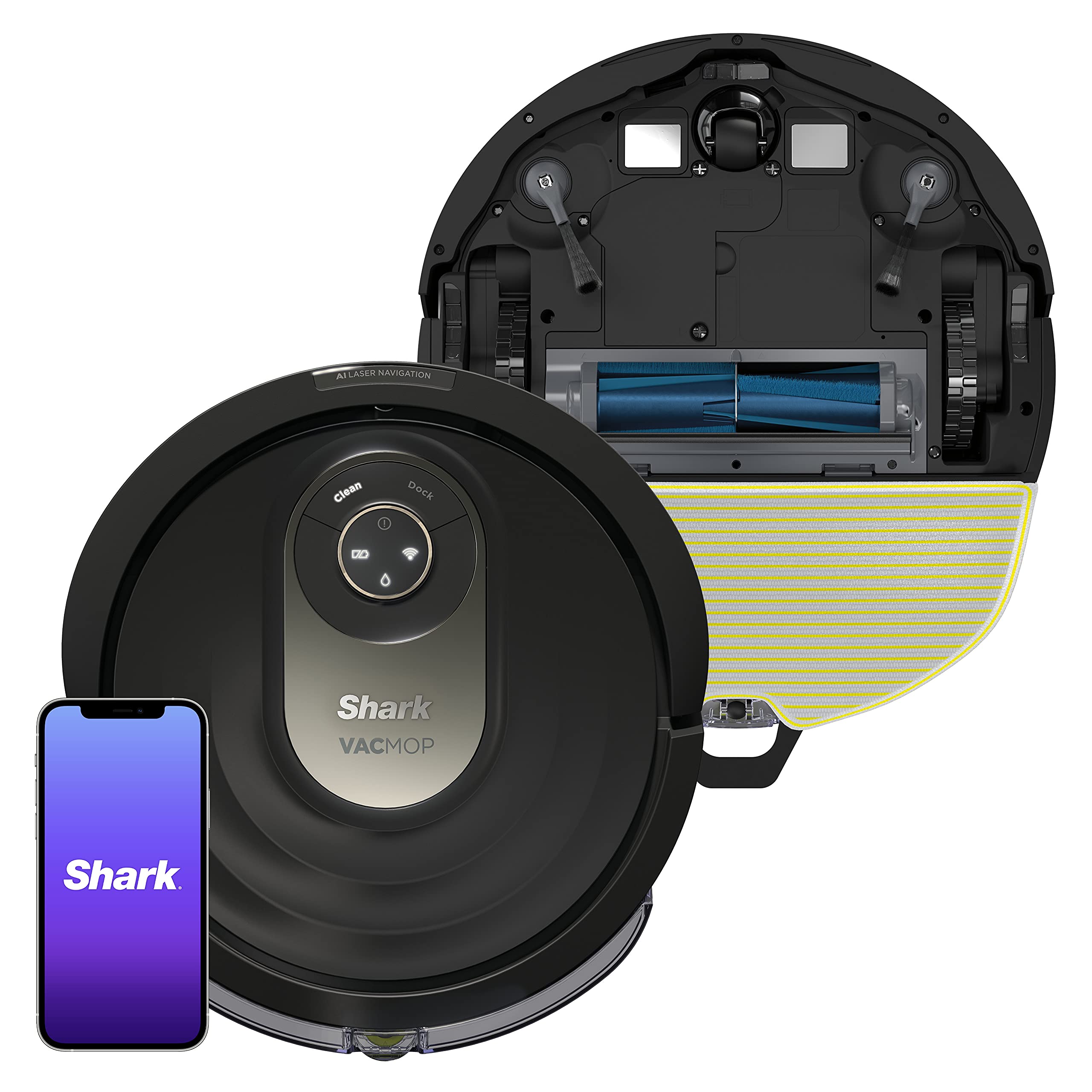 Robot Aspirador Y Mopa Shark Ai Av2001wd Para Mapear Mascotas - Venta Internacional.