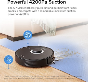 Foto 2 | Robot Aspirador Roborock Q7 Max 4200 Pa - Venta Internacional