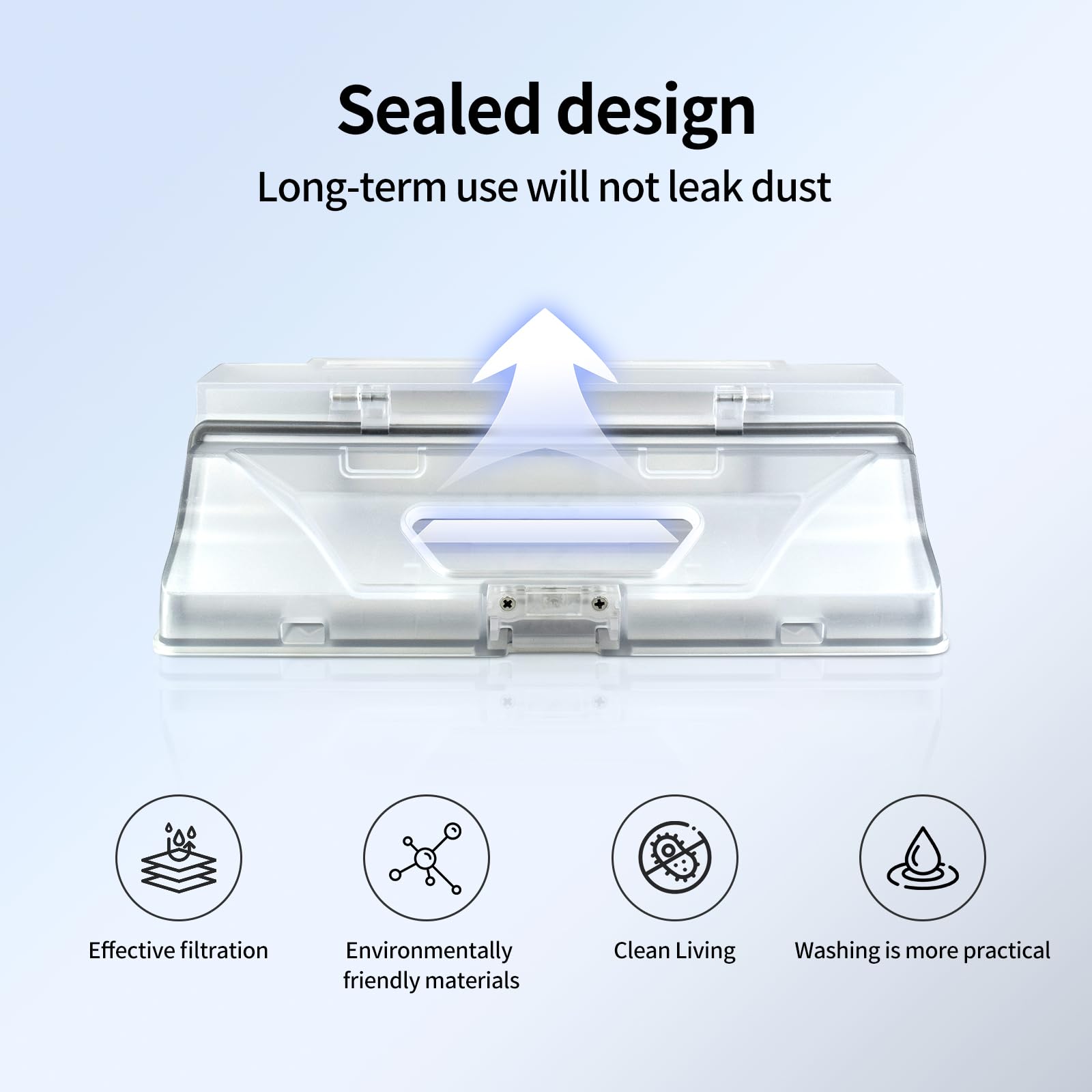 Foto 4 | Caja Colectora De Polvo Para Xiaomi Mi Robot Vacuum Mop 2 Pro - Venta Internacional.