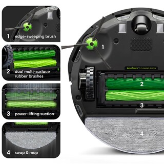 Foto 3 | Robot Aspirador Y Trapeador Irobot Roomba Combo I5 Con Mapeo Inteligente - Venta Internacional.