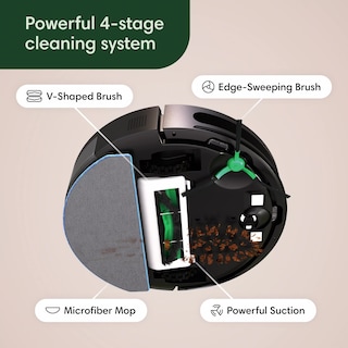 Foto 4 | Combinación de Robot Aspirador y Mopa Irobot Roomba Y0140 con Alexa - Venta Internacional