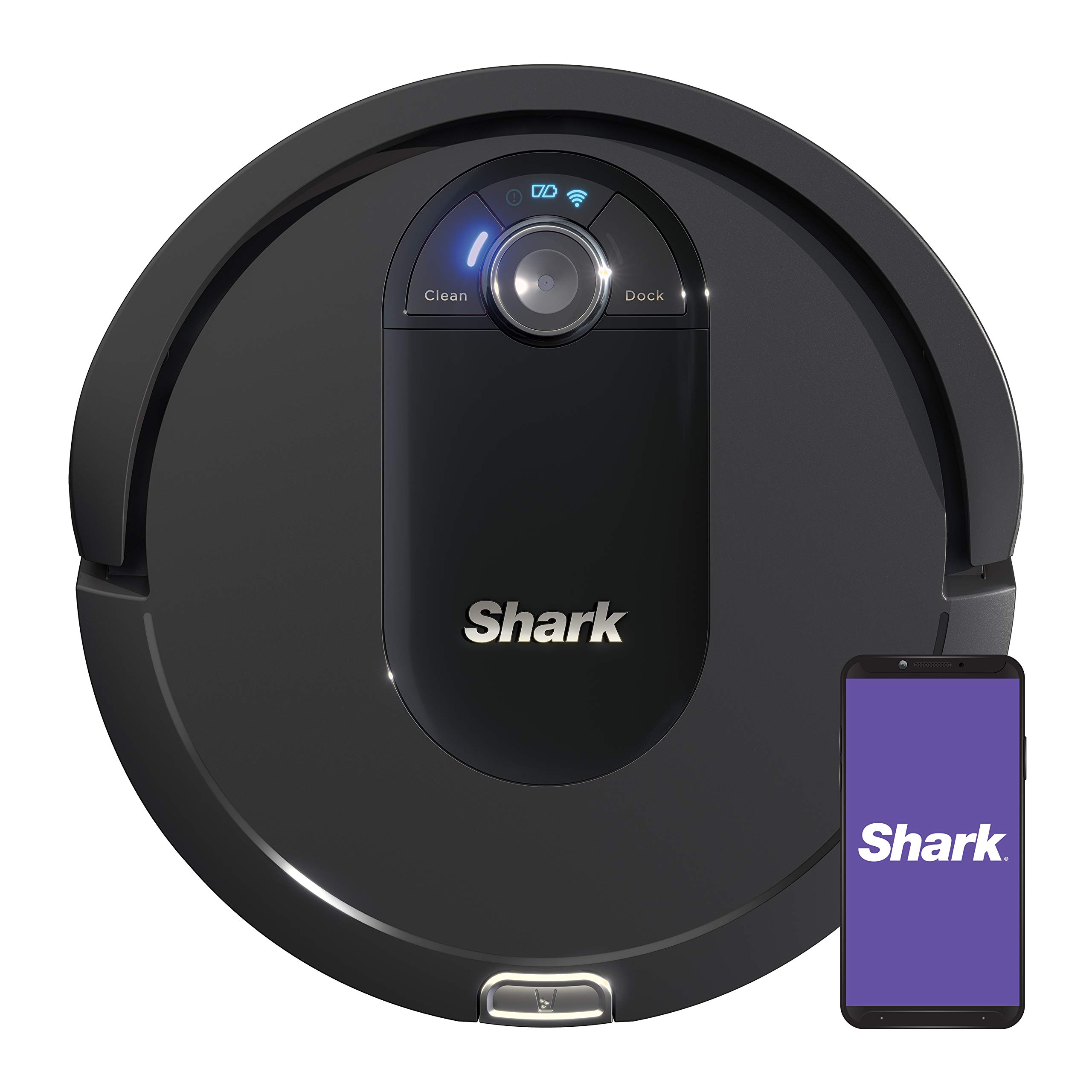 Robot Vacuum Shark Av993 Iq - Cepillo Autolimpiante, Color Negro - Venta Internacional.