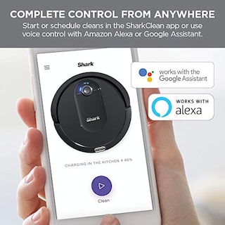 Foto 7 | Robot Vacuum Shark Av993 Iq - Cepillo Autolimpiante, Color Negro - Venta Internacional.