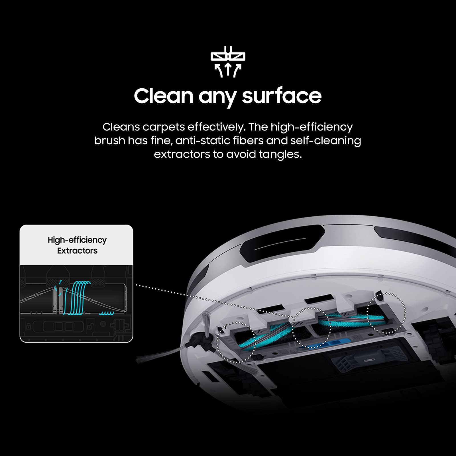 Foto 6 | Robot Aspirador Samsung Jet Bot Vr30t80313w/aa Blanco - Venta Internacional