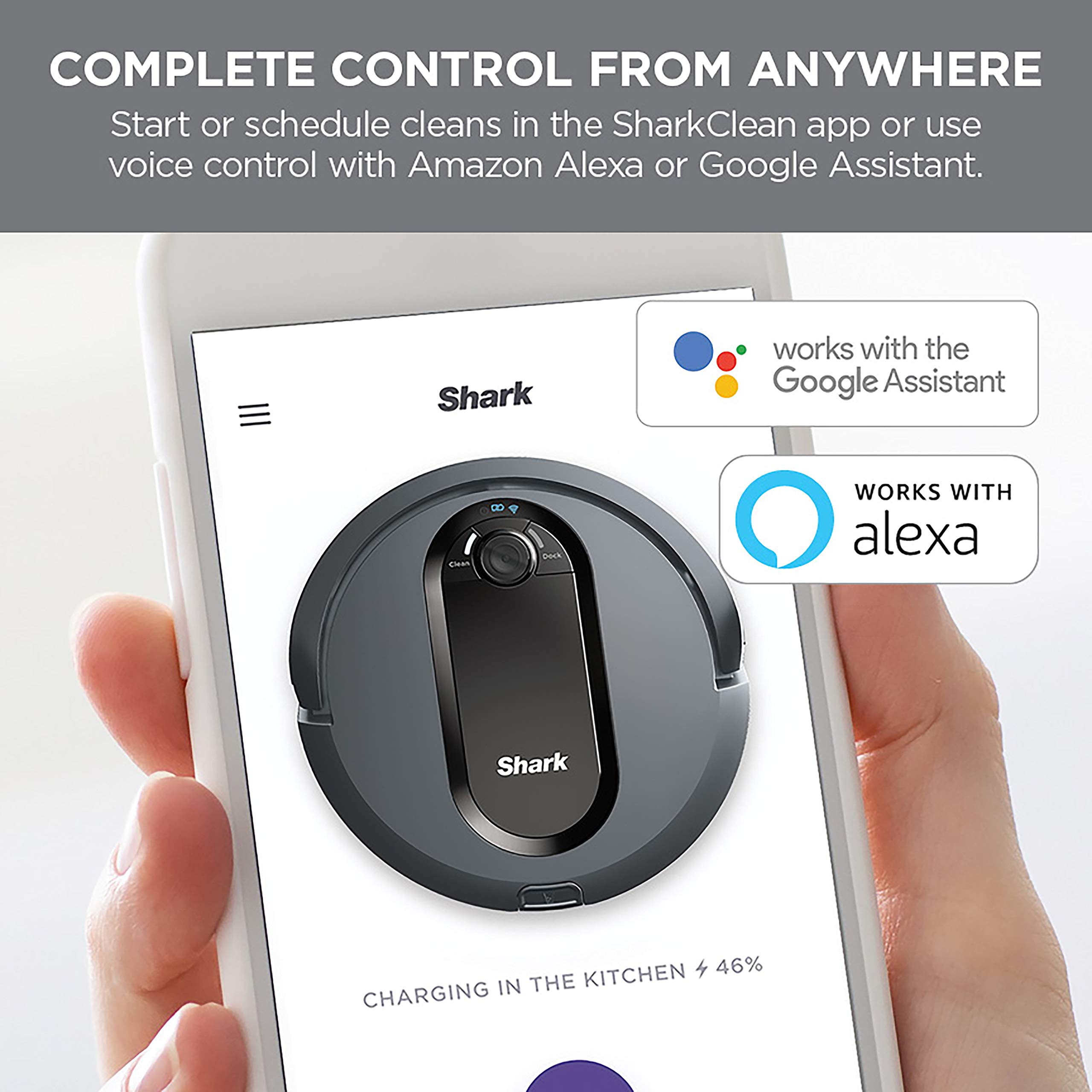 Foto 8 pulgar | Robot Aspirador Shark Iq Av970 Con Cepillo Autolimpiante - Venta Internacional