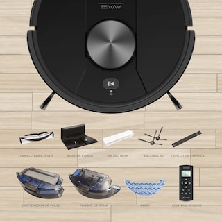 Foto 5 | Aspiradora Robot Inteligente Smart - Tek con Mopper AVA PRO MAX: Limpieza Completa e Inteligente para Tu Hogar
