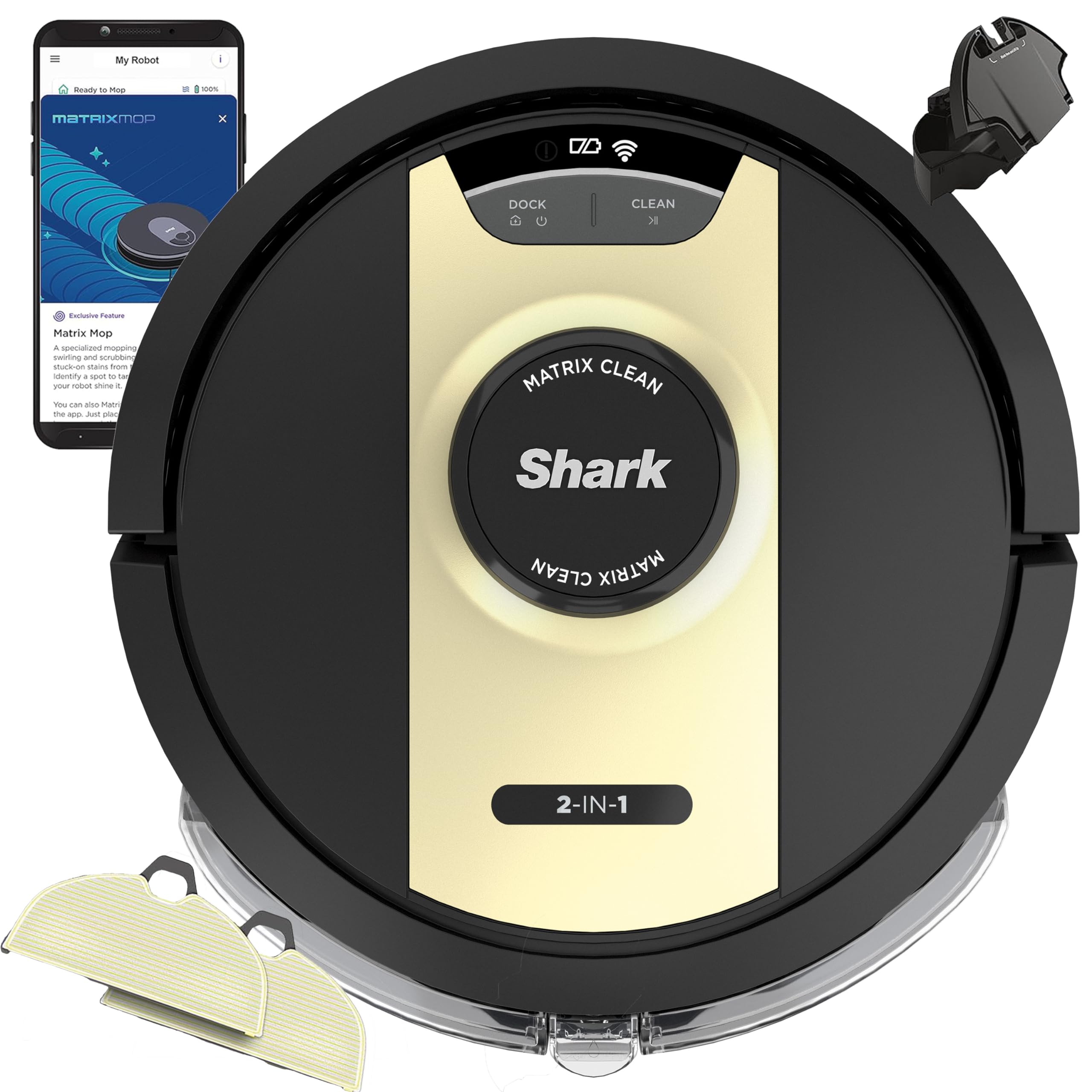 Foto 2 pulgar | Robot Aspirador Y Mopa Shark Rv2410wd Iq 2 En 1 Para Pelo De Mascotas - Venta Internacional.
