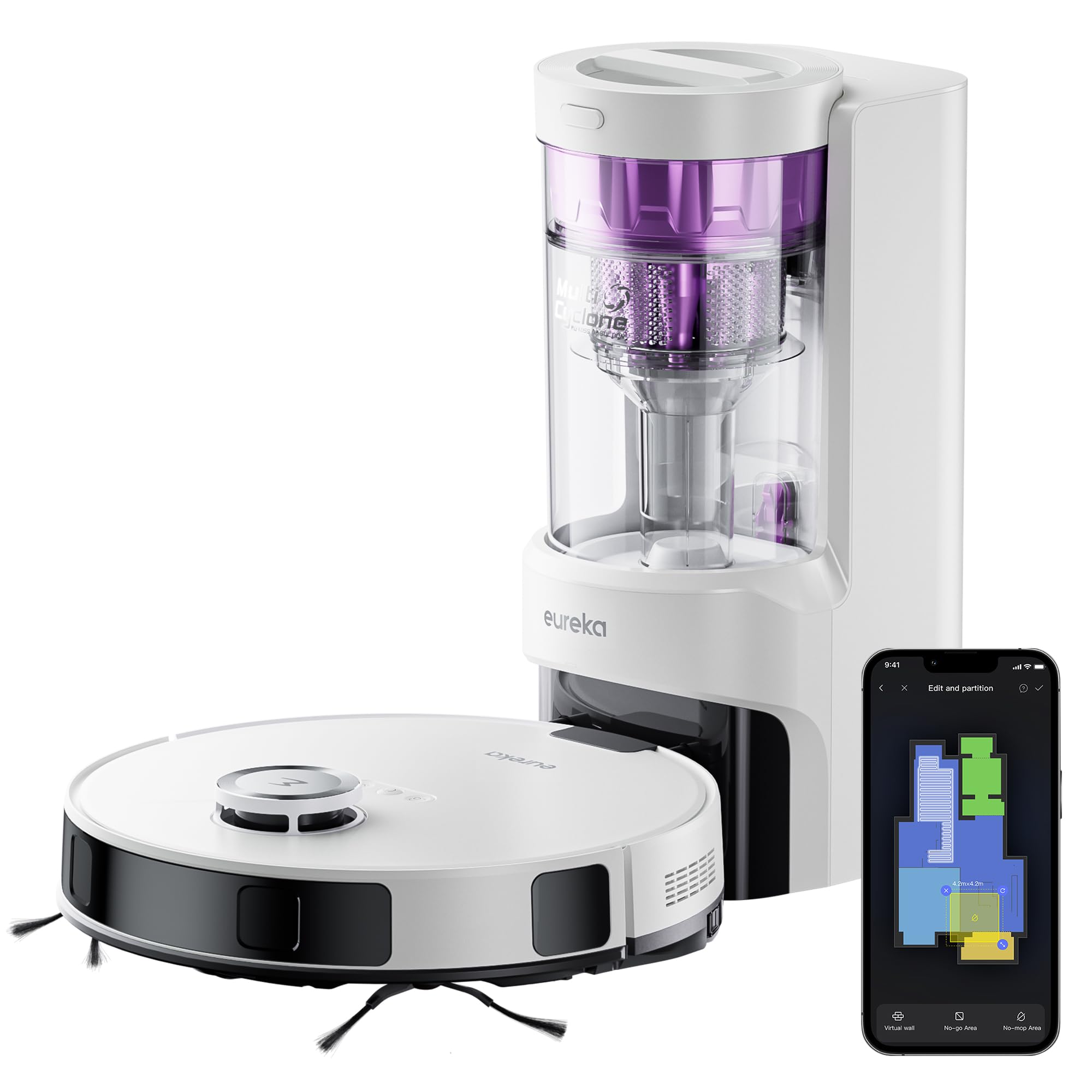 Foto 2 pulgar | Robot Aspirador Eureka E10s Sin Bolsa Con Autovaciado - Venta Internacional.
