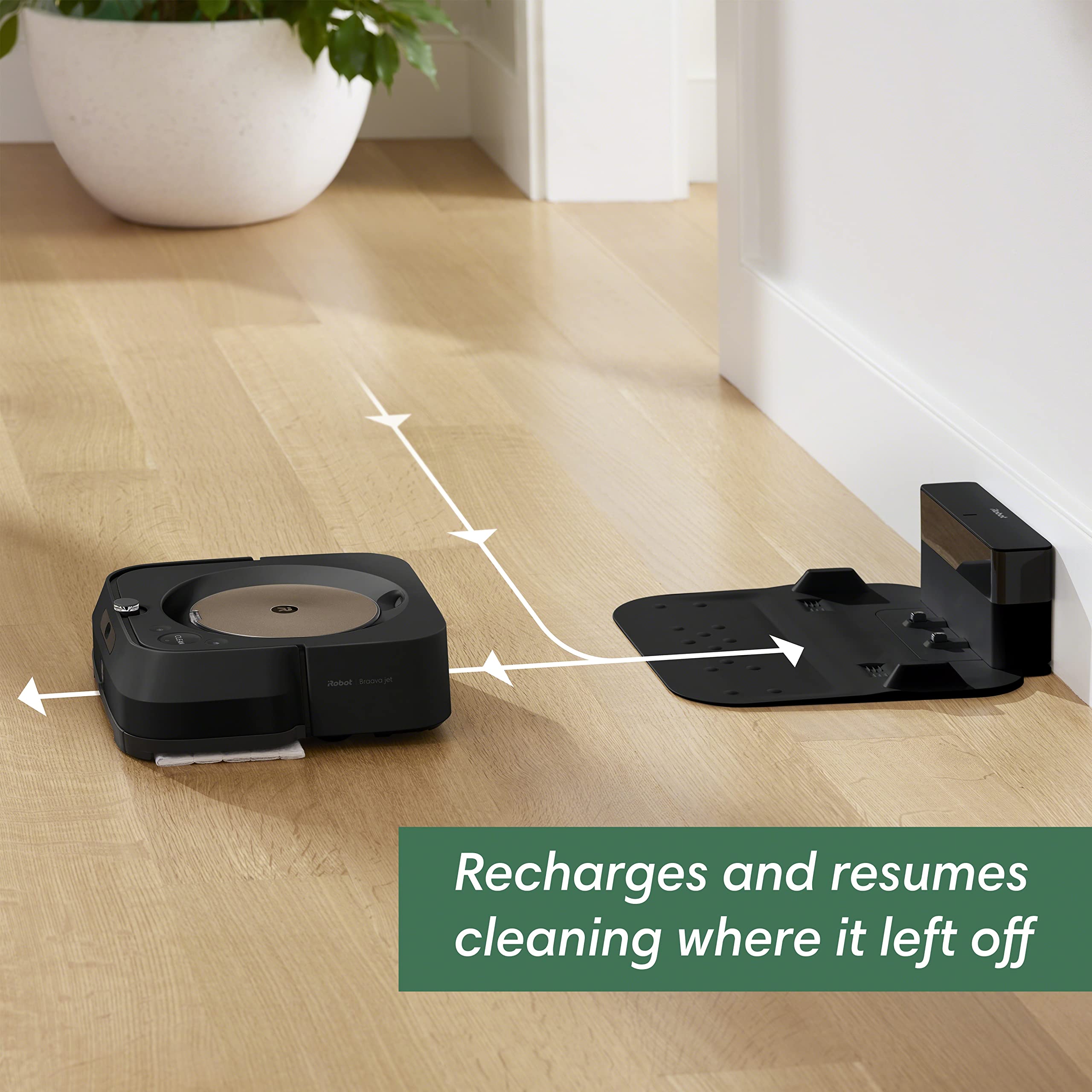 Foto 6 | Robot Mop Irobot Braava Jet M6 (6012) Ultimate Wifi Negro - Venta Internacional.