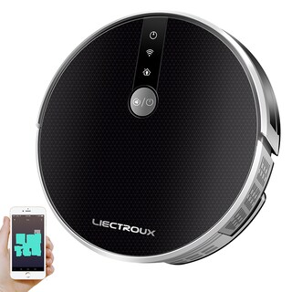 Foto 3 | Robot Aspirador Liectroux C30b Negro Con Wifi Y Control Por Voz