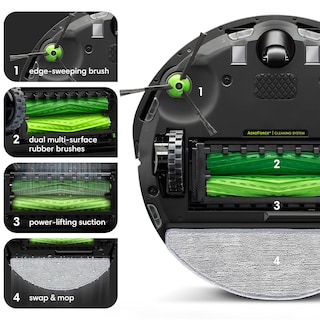 Foto 3 | Robot Aspirador Y Trapeador Irobot Roomba Combo I5+ Con Autovaciado - Venta Internacional.