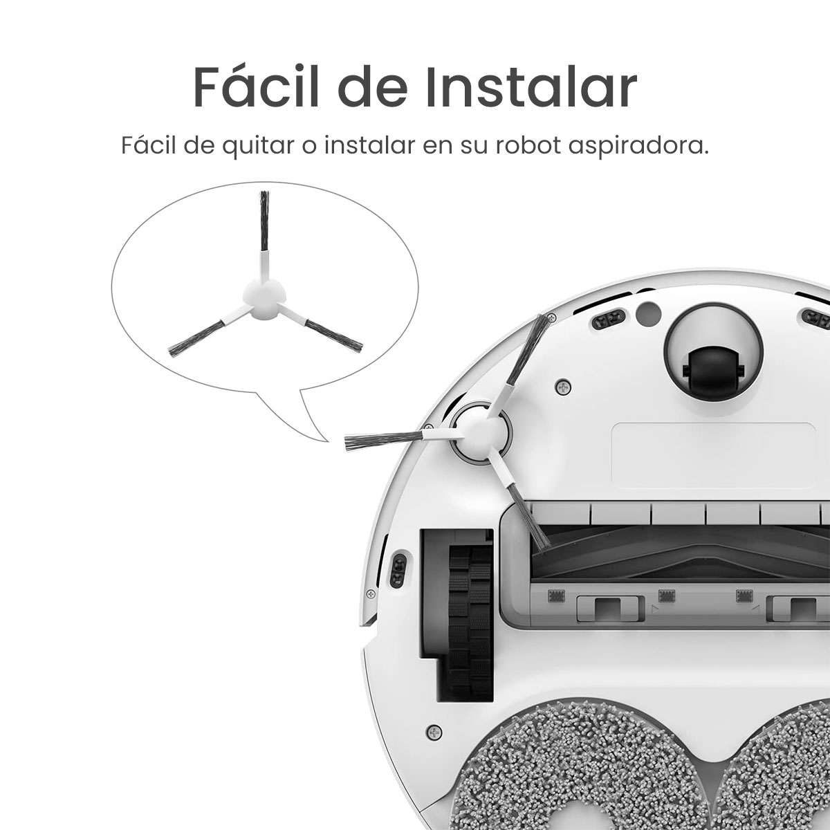 Foto 4 pulgar | Kit de Accesorios Dreame L10S Ultra Repuestos para Robot Aspiradora con Trapeador