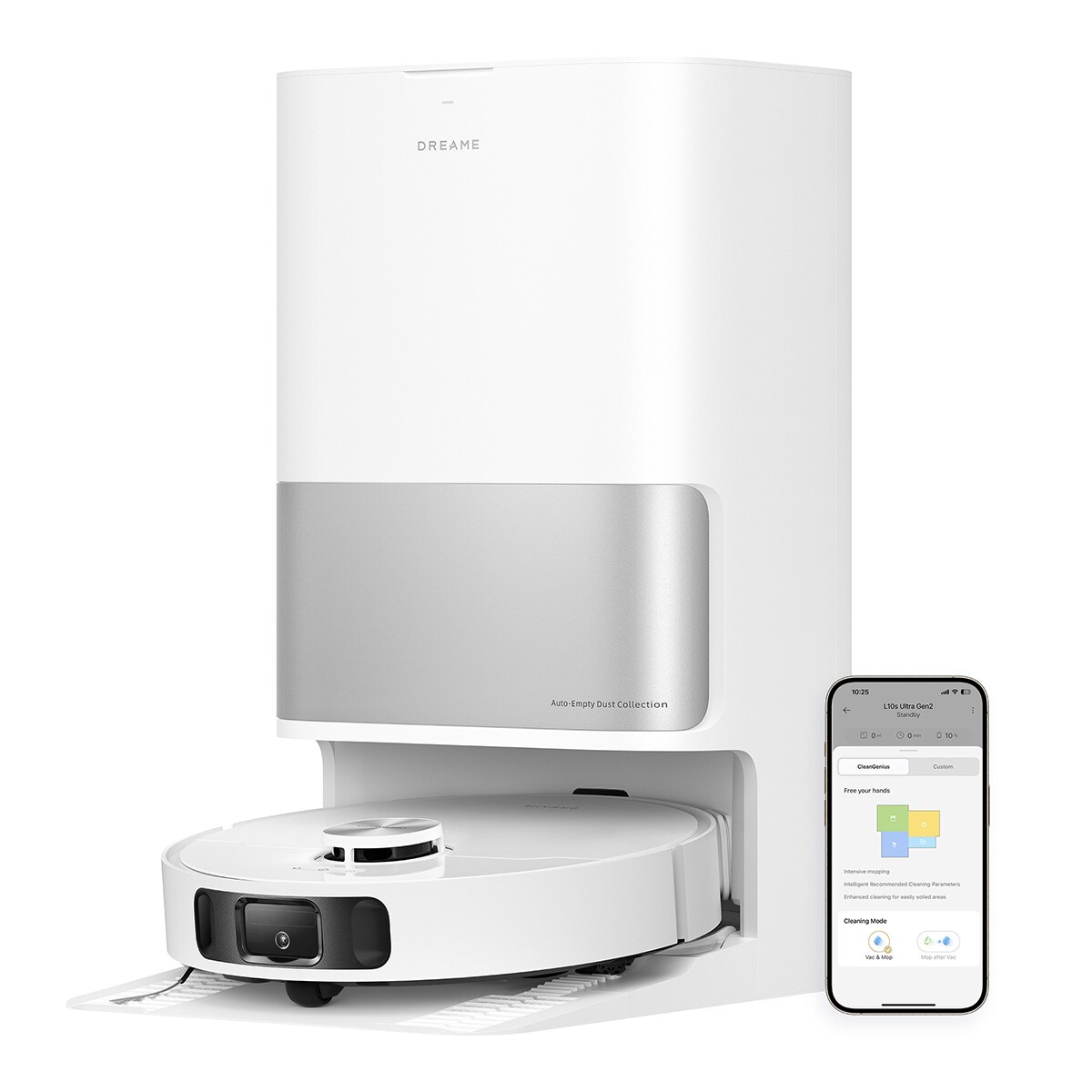 Robot Aspiradora y Trapeador Dreame L10S Ultra Gen 2 Extensión de Mopas y Ajuste de Nivel de Agua $16,999