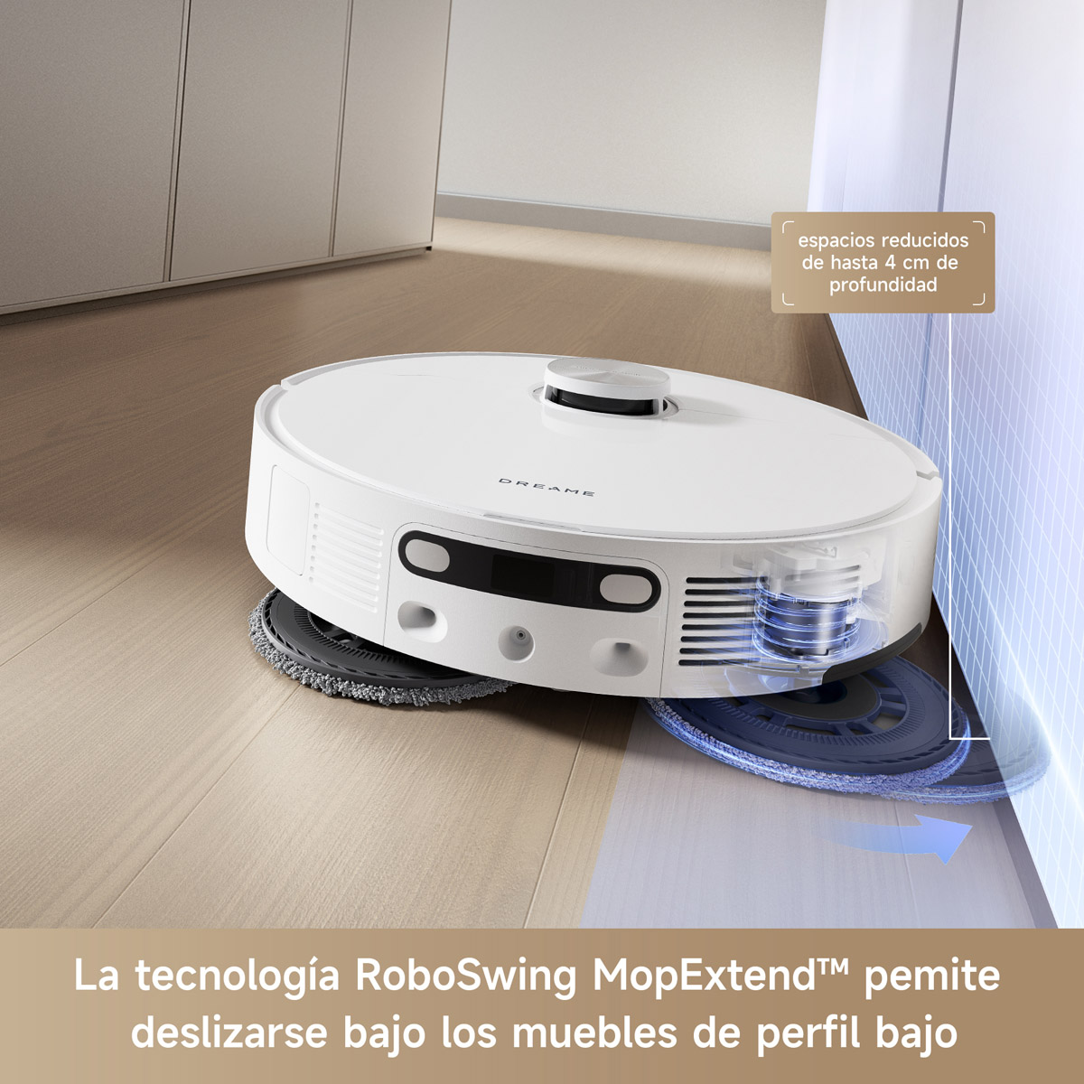Foto 4 pulgar | Robot Aspiradora y Trapeador Dreame L10S Ultra Gen 2 Extensión de Mopas y Ajuste de Nivel de Agua