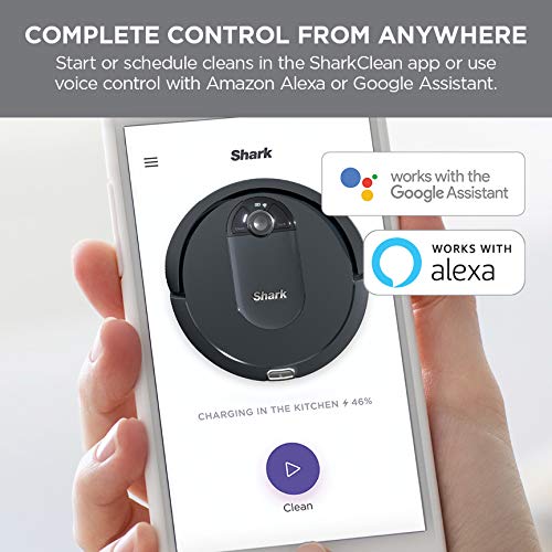 Foto 6 pulgar | Robot Aspirador Shark Iq Av992 Para Limpieza De Hileras, Negro - Venta Internacional.