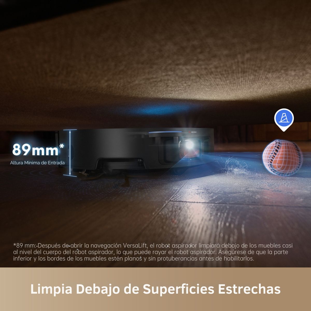 Foto 4 pulgar | Robot Aspiradora y Trapeador Dreame X50 Ultra