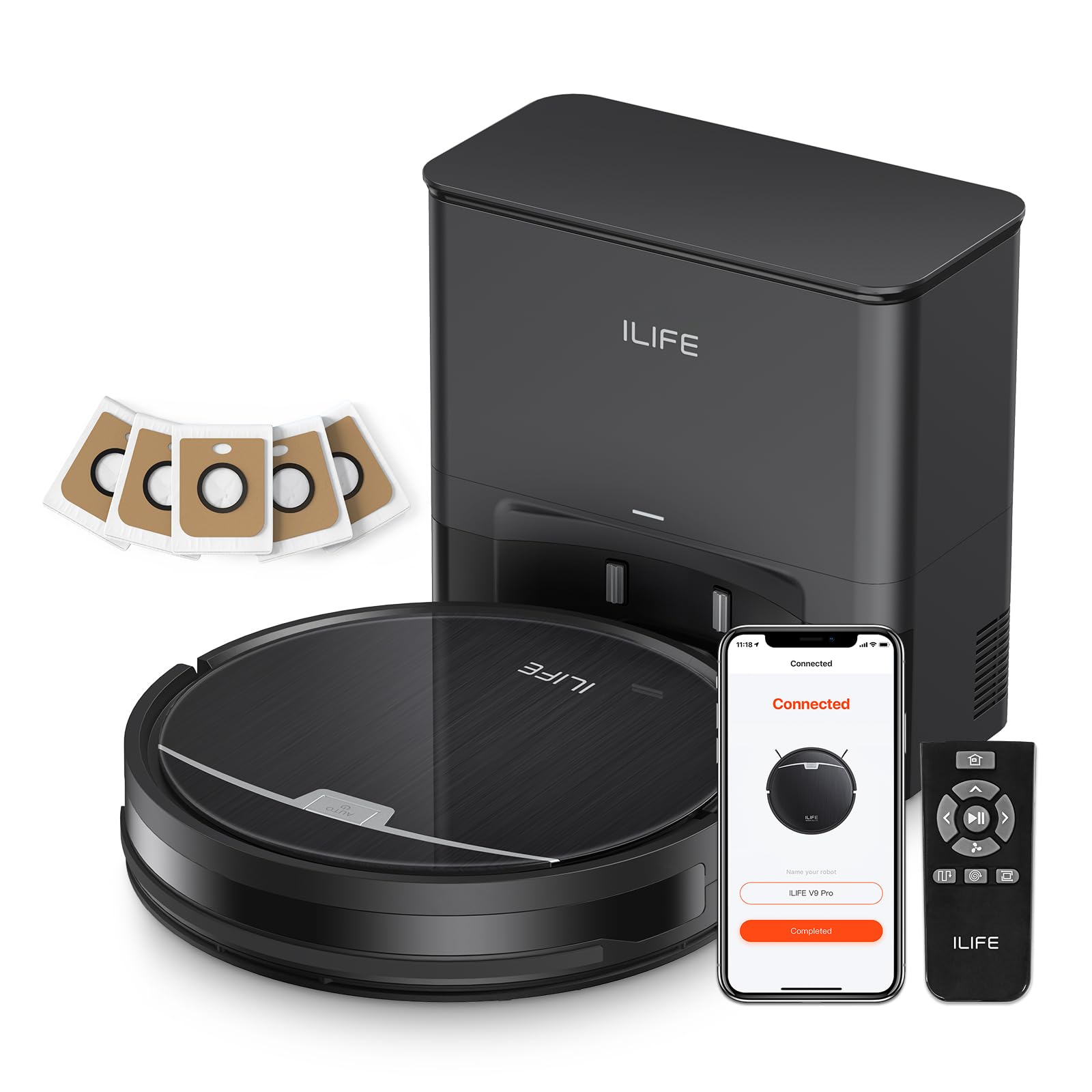 Foto 2 pulgar | Robot Aspirador Ilife V9 Pro Con Autovaciado 3000 Pa - Venta Internacional.