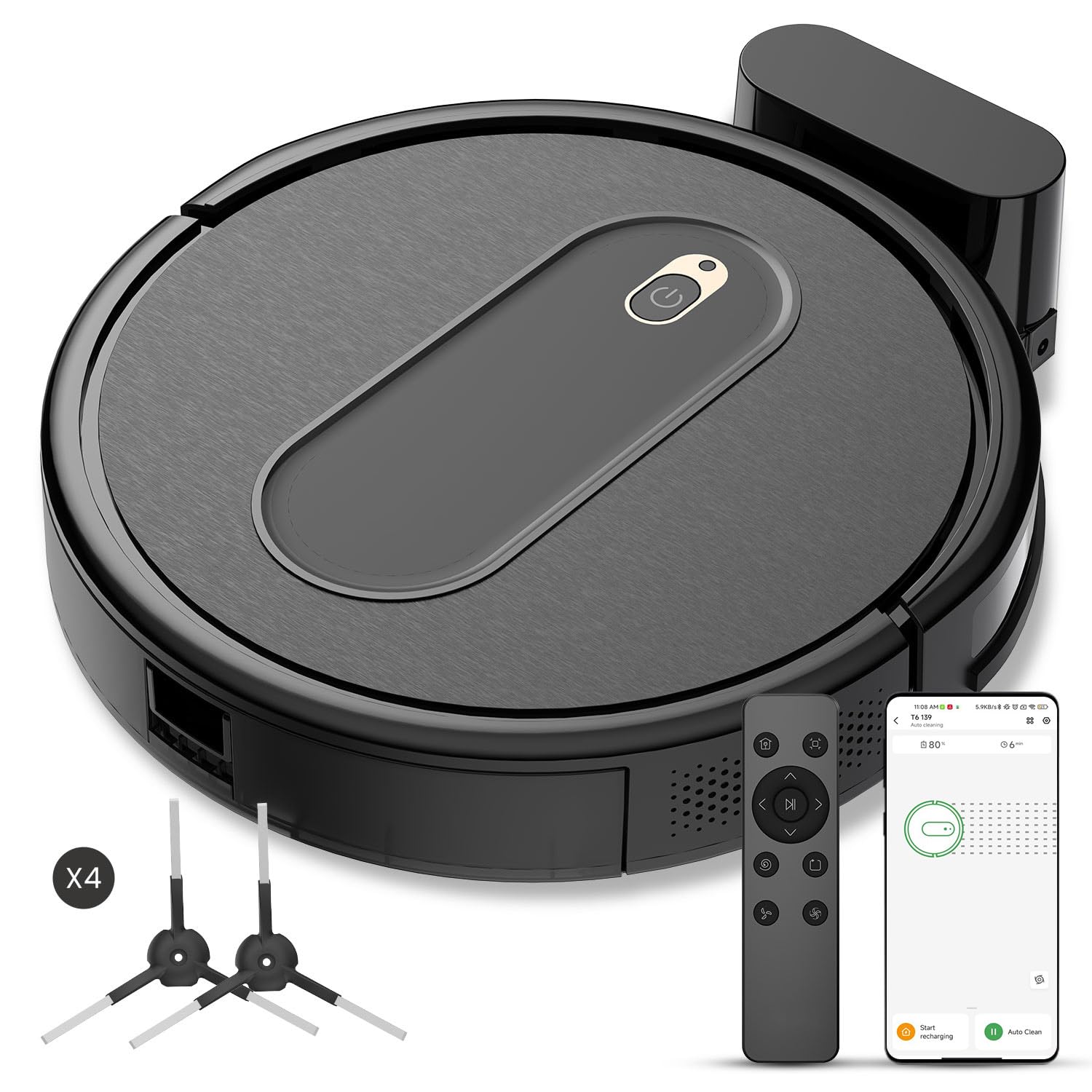 Foto 2 pulgar | Robot Aspirador Vexilar Nimble T6 Negro - Venta Internacional