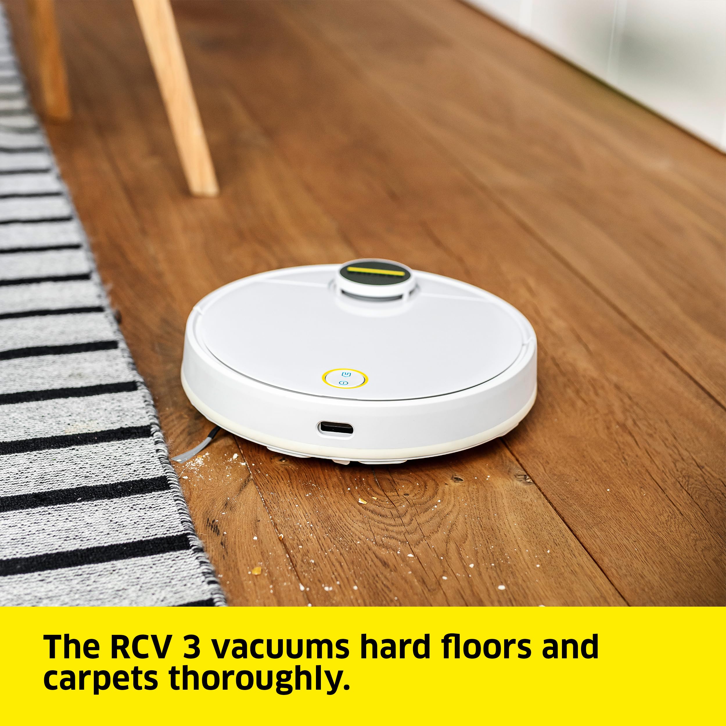 Foto 5 pulgar | Robot Aspirador Kärcher Rcv 3  on Mopa 2500 Pa 120 Min - Venta Internacional