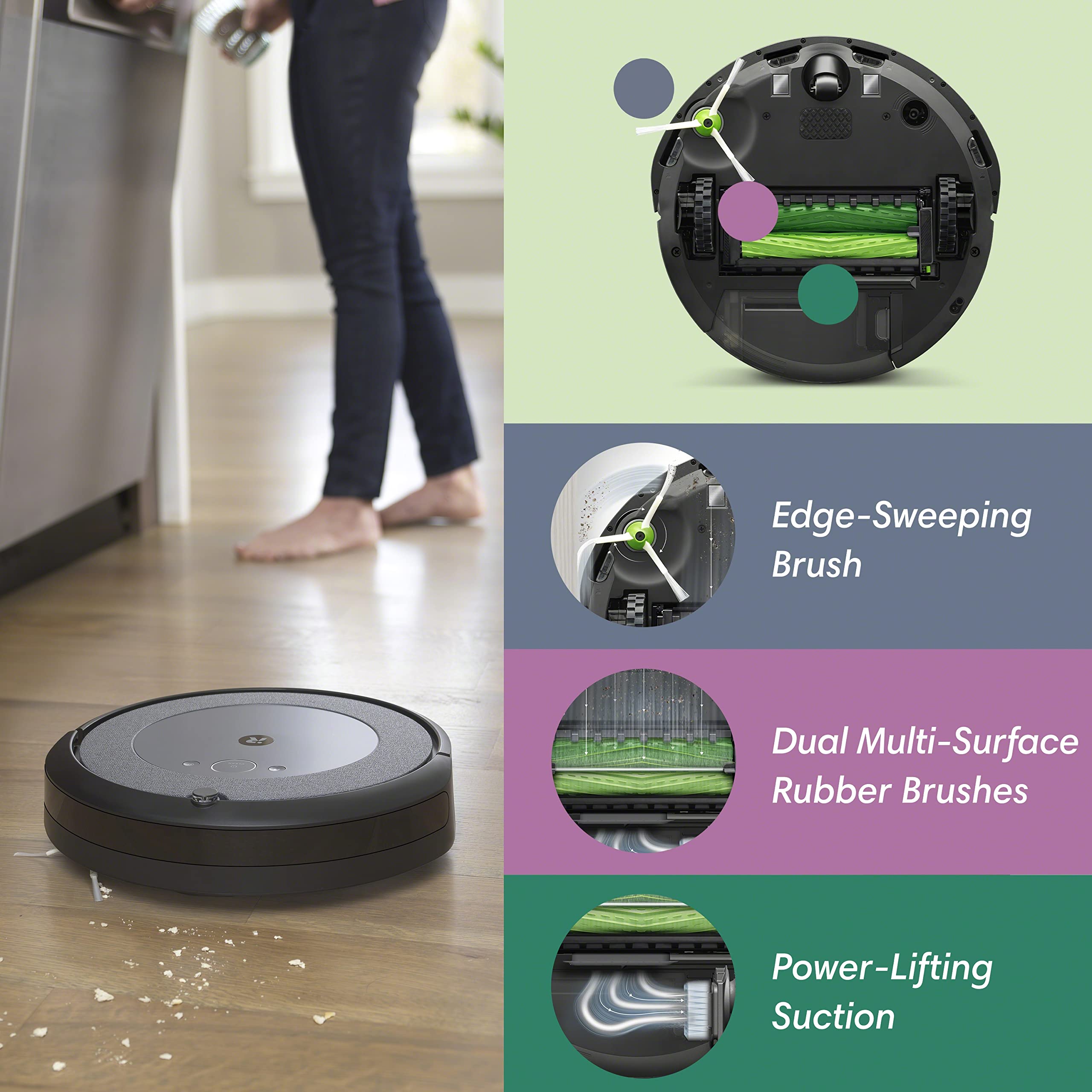 Foto 4 pulgar | Robot Aspirador Autovaciante Irobot Roomba I3+ Evo (3550) - Venta Internacional.