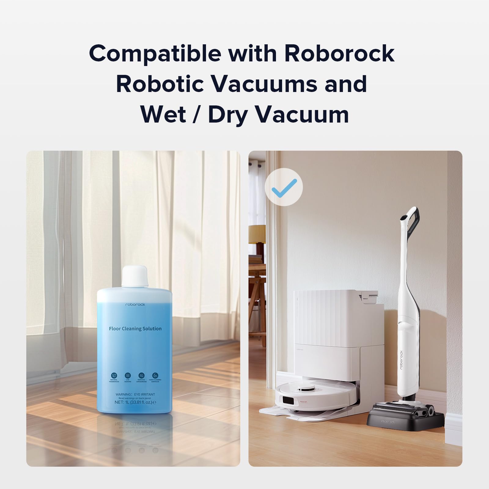 Foto 6 pulgar | Solución de Limpieza de Suelo Roborock para Madera Dura 1 Litro - Venta Internacional