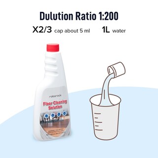 Foto 5 | Solución Limpiadora De Suelos Roborock Para Baldosas De Madera Dura 480 Ml - Venta Internacional.