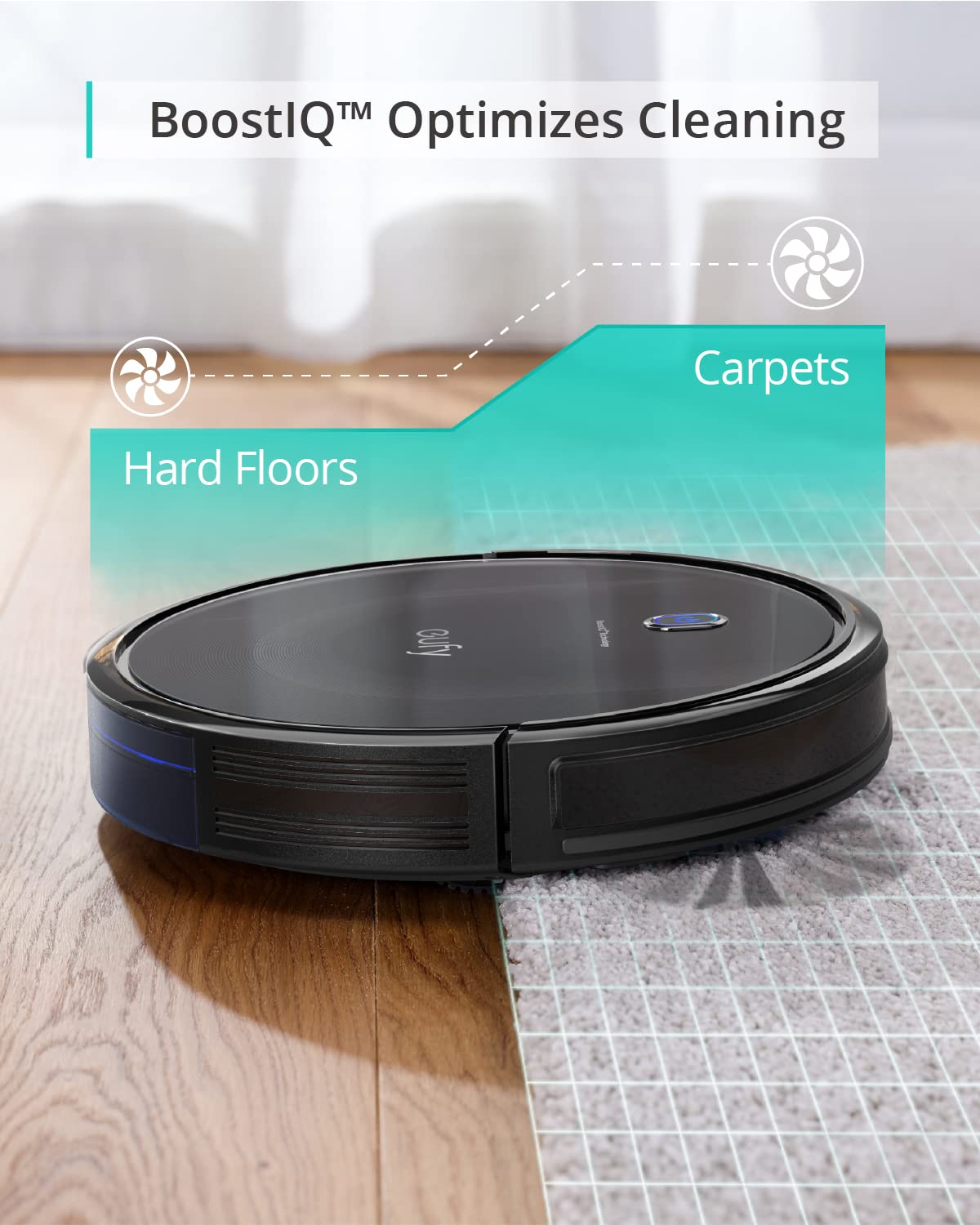 Foto 5 pulgar | Robot Aspirador Eufy 11s Max Super Thin Black - Venta Internacional.