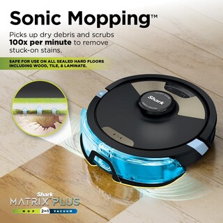 Foto 3 | Robot Aspirador Y Mopa Shark Matrix Plus 2 En 1 Con Limpieza Sónica - Venta Internacional.